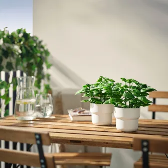 IKEA FEJKA Planta artificiala, interior/exterior/busuioc, 9 cm