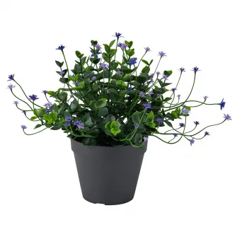 IKEA FEJKA Planta artificiala, interior/exterior/cu flori lila, 12 cm