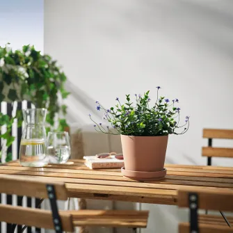 IKEA FEJKA Planta artificiala, interior/exterior/cu flori lila, 12 cm