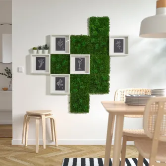 IKEA FEJKA Planta artificiala, suspendat/interior/exterior muschi, 25x25 cm