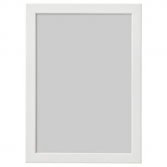 IKEA FISKBO Rama, alb, 21x30 cm
