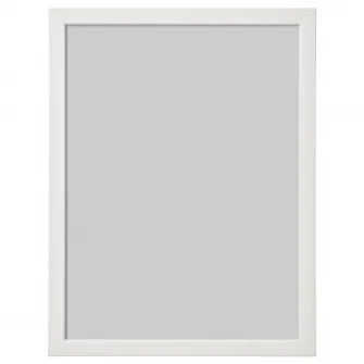 IKEA FISKBO Rama, alb, 30x40 cm