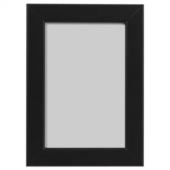 IKEA FISKBO Rama, negru, 10x15 cm