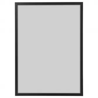 IKEA FISKBO Rama, negru, 50x70 cm