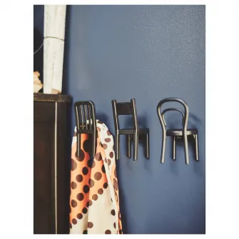 IKEA FJANTIG Carlig, negru