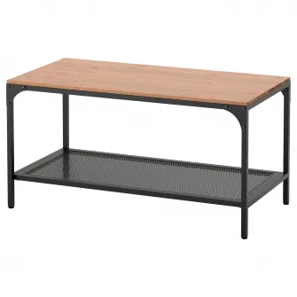 IKEA FJÄLLBO Masuta cafea, negru, 90x46 cm