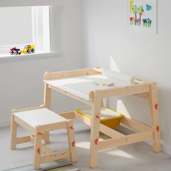 IKEA FLISAT Banca copii, reglabil