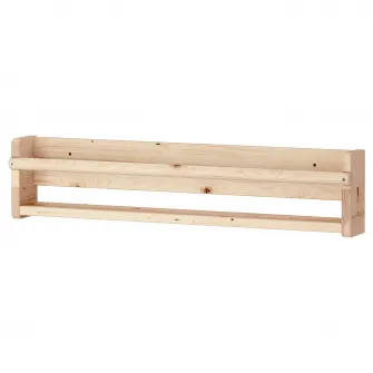 IKEA FLISAT Depozitare suspendata, pin lacuit nuanta naturala, 70x9x16 cm