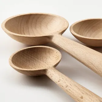 IKEA FLODNEJONÖGA Lingura, 3 bucati, lemn
