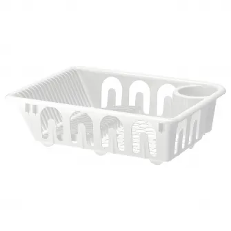IKEA FLUNDRA Suport vesela, alb