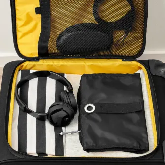 IKEA FODERSKOPA Geanta/organizator cabluri, negru