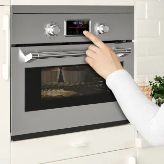IKEA FORNEBY Cuptor microunde combi cu convectie, IKEA 500 aspect inox