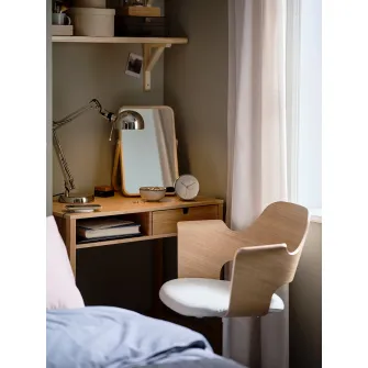 IKEA FORSÅ Veioza birou, nichelat
