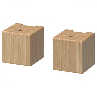 IKEA FORSBACKA Picior anterior, stejar, 8 cm