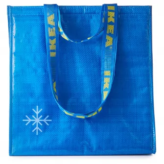 IKEA FRAKTA Geanta termoizolanta, albastru, 38x40 cm