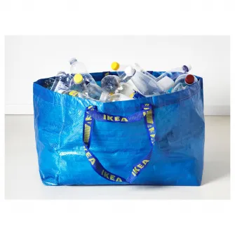 IKEA FRAKTA Sacosa mare, albastru, 55x37x35 cm/71 l
