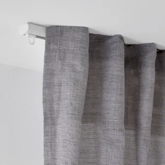 IKEA FRAMFUSIG Sina simpla cu glisiere, alb, 100-180 cm