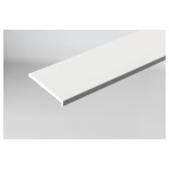 IKEA FÖRBÄTTRA Banda+accesorii prindere, alb, 59.7x2.2 cm