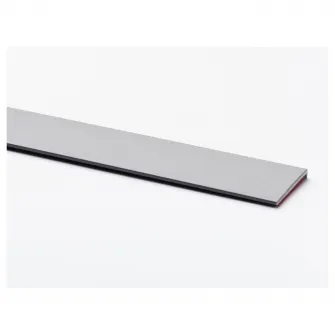 IKEA FÖRBÄTTRA Banda+accesorii prindere, aspect inox, 59.7x2.2 cm