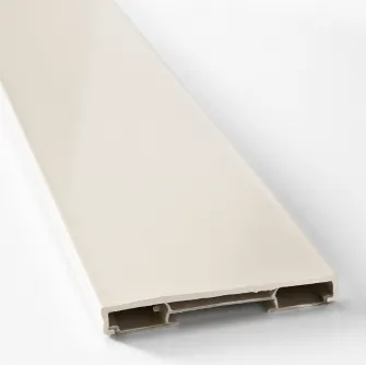 IKEA FÖRBÄTTRA Plinta, alb murdar, 220x8 cm