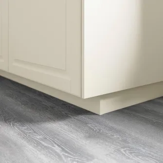 IKEA FÖRBÄTTRA Plinta, alb murdar, 220x8 cm