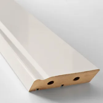 IKEA FÖRBÄTTRA Plinta decorativa, alb murdar, 221x8 cm