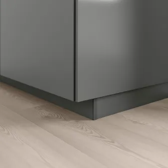 IKEA FÖRBÄTTRA Plinta, gri inchis, 220x8 cm
