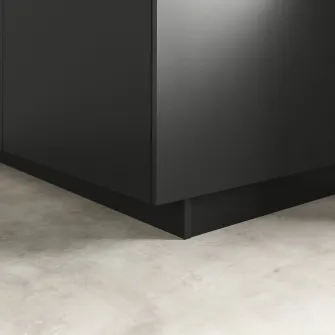 IKEA FÖRBÄTTRA Plinta, mat antracit, 220x8 cm