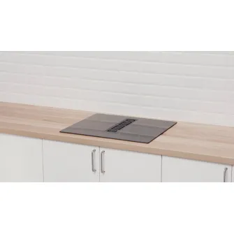 IKEA FÖRDELAKTIG Plita inductie/hota integrata, IKEA 500 negru, 60 cm
