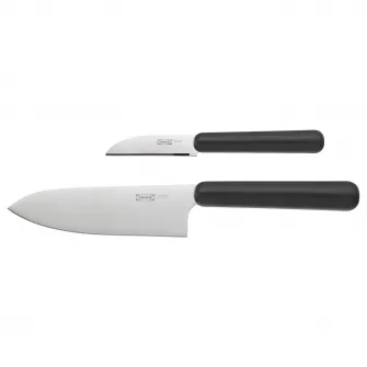IKEA FÖRDUBBLA Set cutite, 2piese, gri