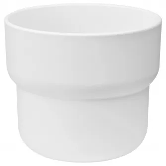 IKEA FÖRENLIG Ghiveci, interior/exterior alb, 12 cm