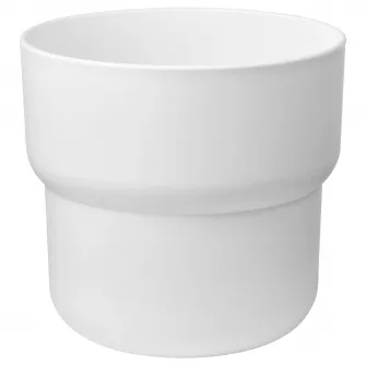 IKEA FÖRENLIG Ghiveci, interior/exterior alb, 24 cm