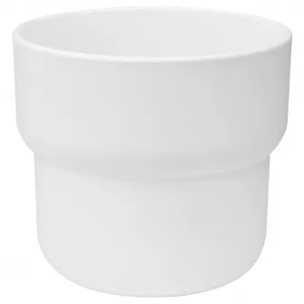 IKEA FÖRENLIG Ghiveci, interior/exterior alb, 9 cm