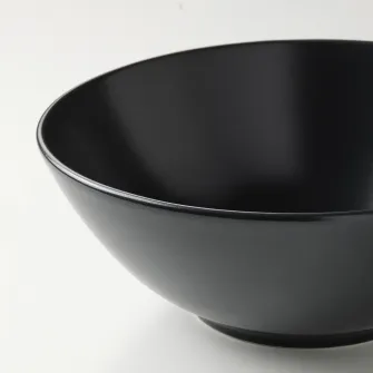 IKEA FÄRGKLAR Bol, mat gri inchis, 19 cm