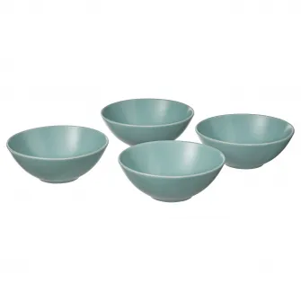 IKEA FÄRGKLAR Bol, mat turcoaz deschis, 16 cm
