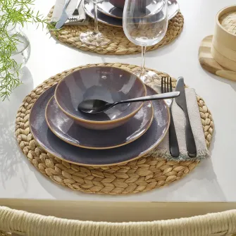 IKEA FÄRGKLAR Farfurie aperitiv, lila, 20 cm