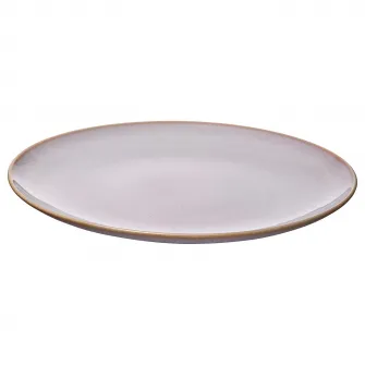 IKEA FÄRGKLAR Farfurie, roz deschis, 26 cm