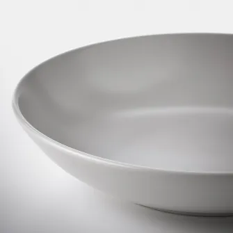 IKEA FÄRGKLAR Serviciu 18 piese, mat gri