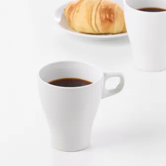 IKEA FÄRGRIK Cana, ceramica vitrificata alb, 25 cl