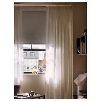 IKEA FRIDANS Stor opac, alb, 80x195 cm