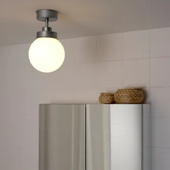 IKEA FRIHULT Lustra, aspect inox