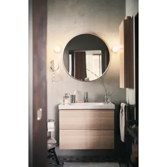 IKEA FRIHULT Plafoniera/aplica, aspect inox