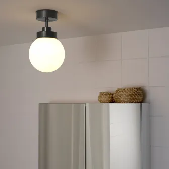 IKEA FRIHULT Lustra, negru