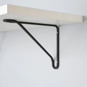 IKEA FÖRLÄGGARE Consola, negru, 18x25 cm