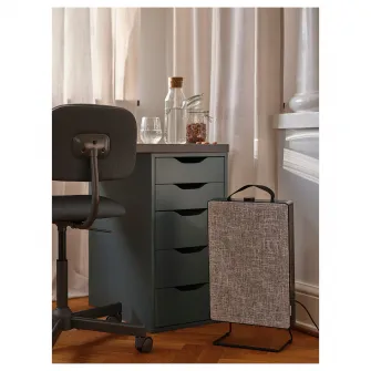 IKEA FÖRNUFTIG Purificator aer, negru, 31x45 cm