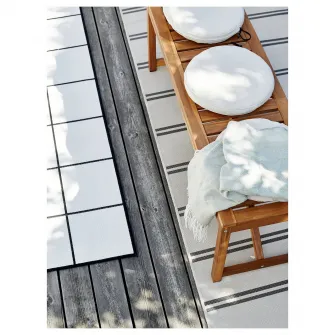 IKEA FRÖSÖN Husa perna scaun, exterior bej, 35 cm