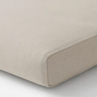 IKEA FRÖSÖN/DUVHOLMEN Perna scaun exterior, bej, 50x50 cm