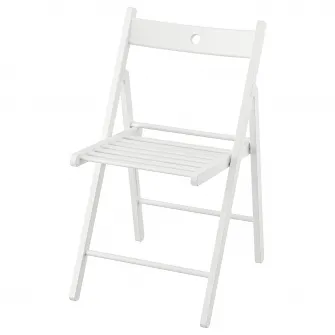 IKEA FRÖSVI Scaun pliant, alb