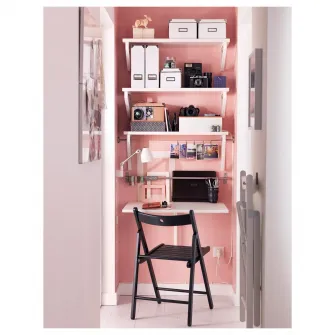 IKEA FRÖSVI Scaun pliant, negru