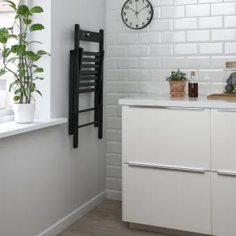 IKEA FRÖSVI Scaun pliant, negru